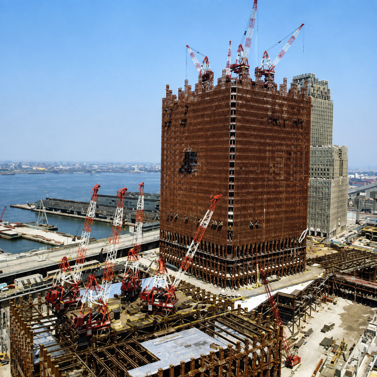 World Trade Center Groundbreaking Begins a New Chapter in Large Scale Urban Development